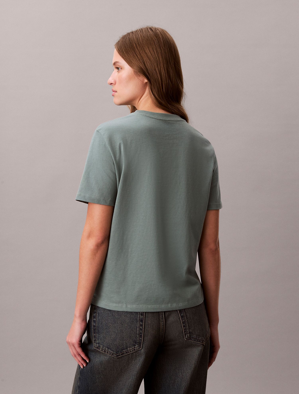 Футболка Calvin Klein Monologo Tee Autumn Green