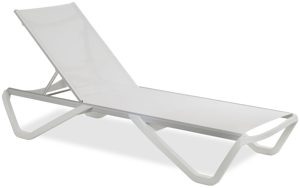 Шезлонг-лежак металлический Wave PAD