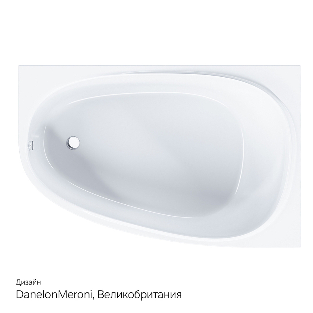 Акриловая ванна AM.PM Like (АМ.ПМ Лайк) 170x110 R, W80A-170R110W-A
