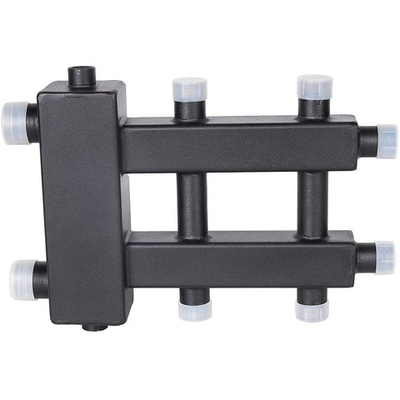 Коллектор с гидравлической стрелкой ROMMER - 1"1/4 НР на 1+1+1 контур 1" НР (до 60 кВт)