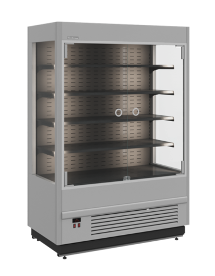 Пристенная витрина Полюс FC 20-08 VM 1,0-1 0430 (Carboma Cube 1930/875 ВХСп-1,0 INOX)