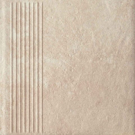 Paradyz Scandiano Beige - Ступень с насечками рядовая 300x300