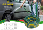 GRINDA STANDARD, 1/2″, 25 м, 20 атм, трёхслойный, армированный, поливочный шланг (429000-1/2-25)