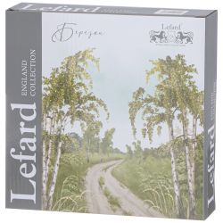 НАБОР ТАРЕЛОК ЗАКУСОЧНЫХ LEFARD "БЕРЕЗКИ" 2 ШТ. 20,5 СМ (КОР=9НАБ.)