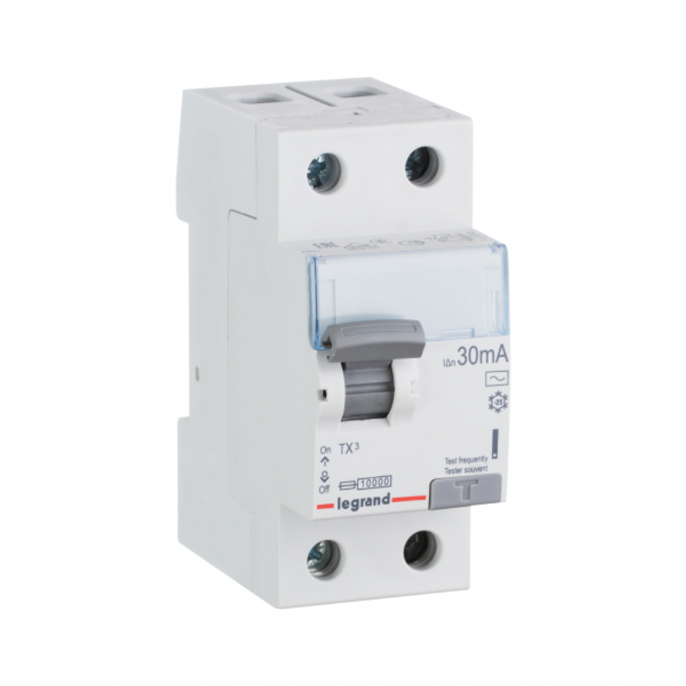 УЗО 2П 25А 30мА Legrand УЗО TX3 тип AC 403000