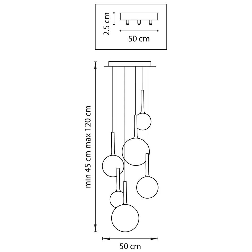 Подвесная люстра Lightstar GLOBO 813062