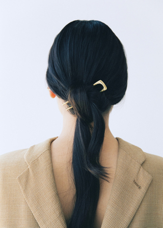 Шпилька для волос, латунь/нейзильбер