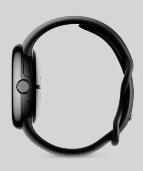 Умные часы Google Pixel Watch 2 WiFi Matte Black Aluminum Case/Obsidian Active Band