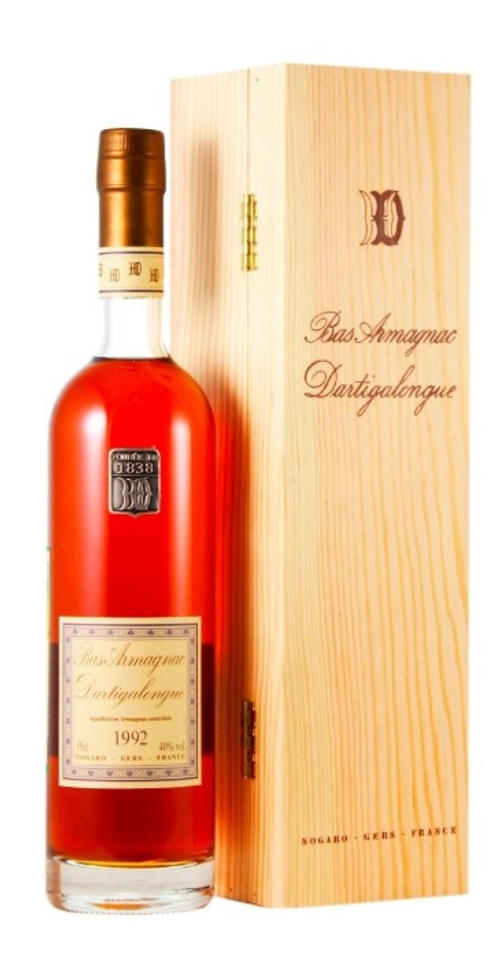 Арманьяк Dartigalongue, Bas Armagnac AOC, 1992, 0.5 л.