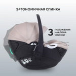 Детская коляска Rant Teo Soft 3 в 1 с автокреслом Aster Zero Beige Graphite