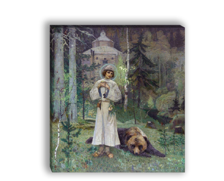 "Юность Преподобного Сергия", Нестеров М. В., картина для интерьера (репродукция)