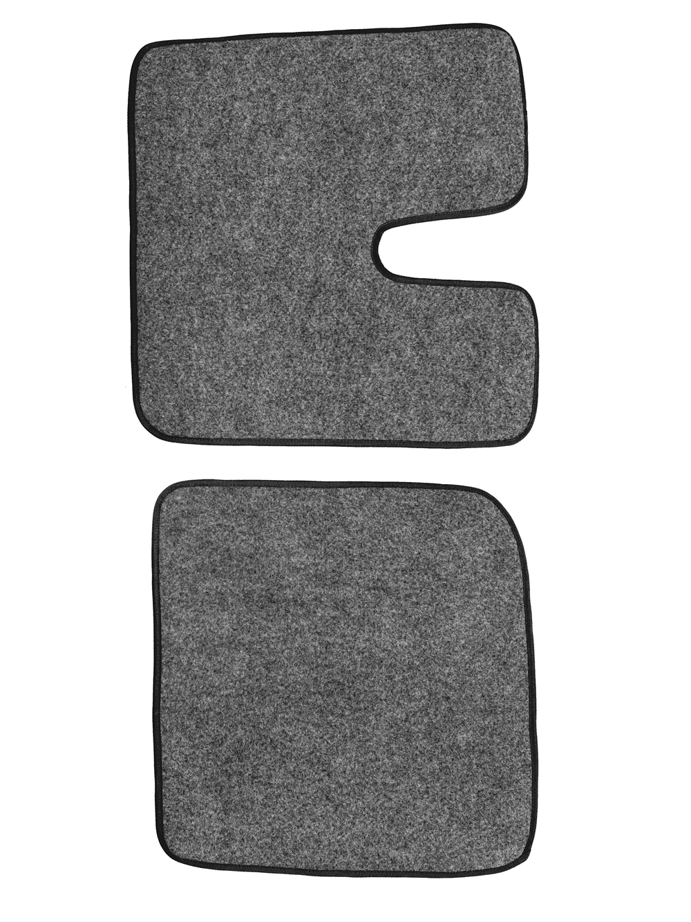 Ковры MAN TGX с 1-м ящиком (автомат) (экокожа, черный, черный кант, зеленая вышивка)