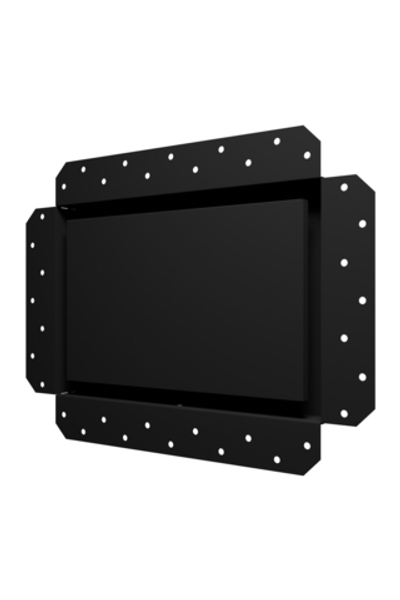 Решетка вентиляционная SGR 300х200 окраш.сталь Matt black ERA