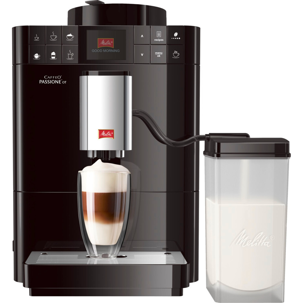 Кофемашина Melitta Passione one touch 1450Вт черный 6758087