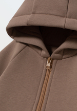 1631-203 Костюм из футера (капучино)