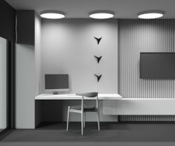 Светильник потолочный светодиодный Maytoni   C032CL-90W3K-RD-MG