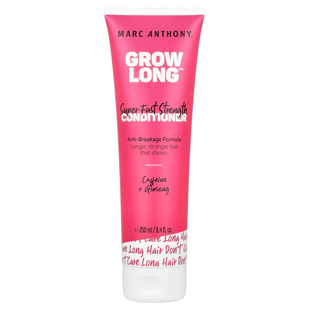Marc Anthony, Grow Long ™, сверхбыстродействующий кондиционер, кофеин и женьшень, 250 мл (8,4 жидк. унц.)