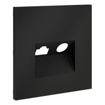 Накладка для розетки TV+RJ45 кат. 6, S70 (графит)