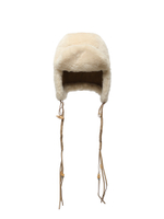 Шапка Braided Shearling Trapper