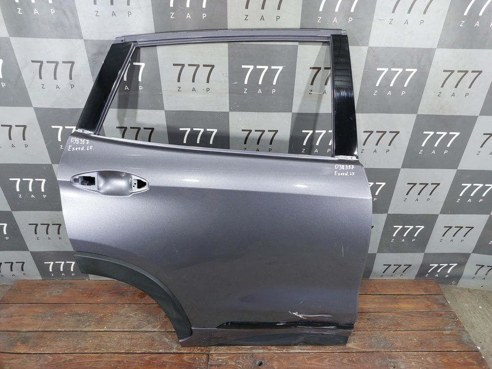Дверь задняя правая Exeed LX 19-нв Б/У Оригинал 551000298AADYJ