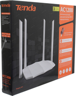Маршрутизатор TENDA &lt;AC5&gt; AC1200 Smart Dual-Band WiFi Router (3UTP 100Mbps, 1WAN, 802.11a/b/g/n/ac)