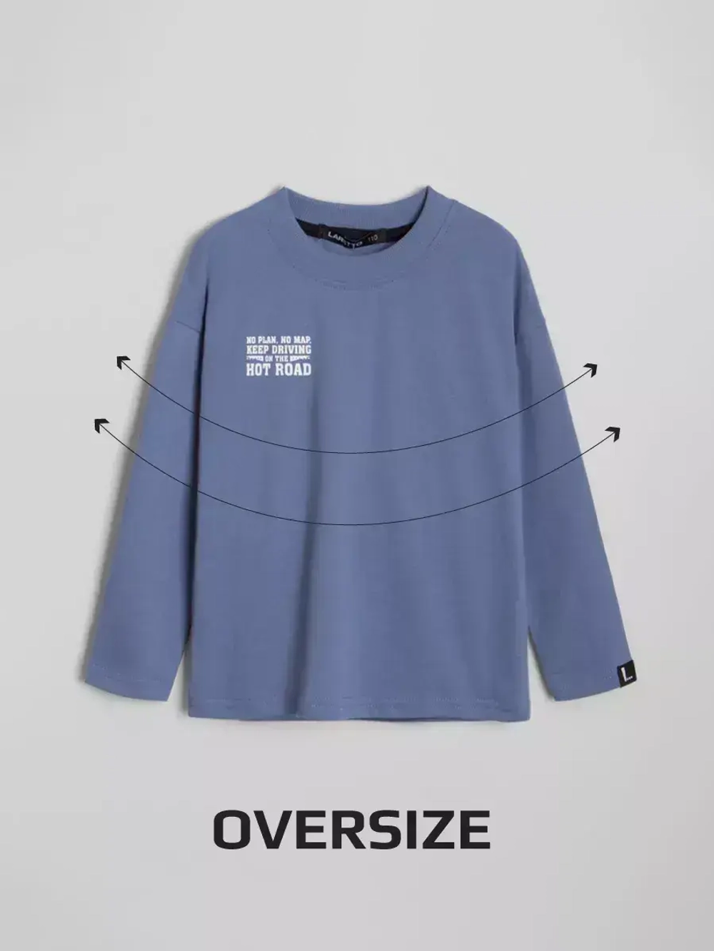 Лонгслив оверсайз кофта для мальчика