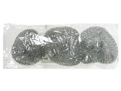 Мочалка для посуды металлическая 3шт VETTA