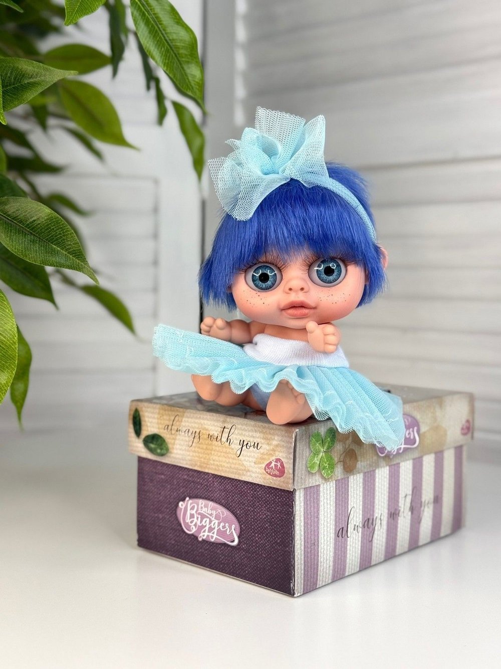 Пупс BERJUAN виниловый 14см BIGGERS (24108)