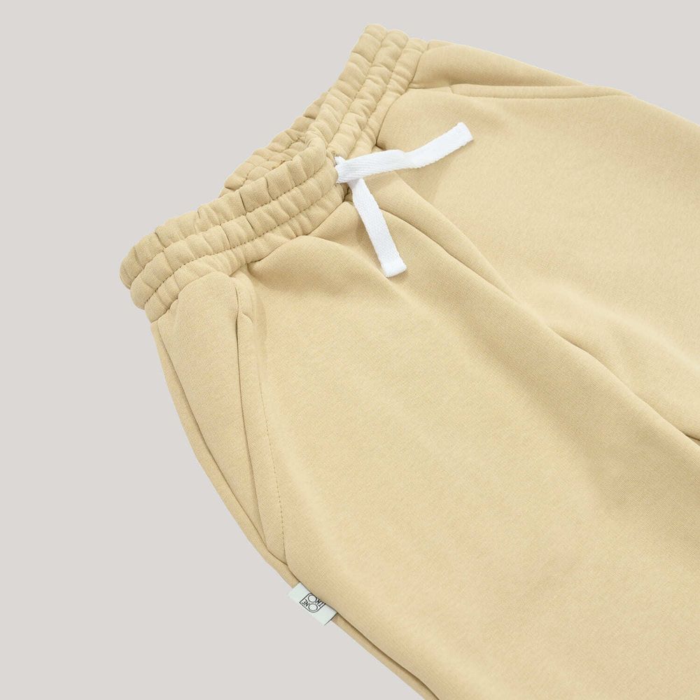 Брюки One Two Oxford Tan широкие утепленные бежевые