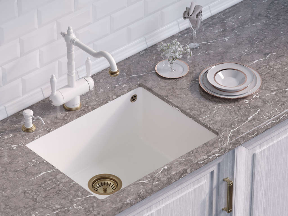 Мойка Omoikiri Bosen 54-U-WH Tetogranit | Белый