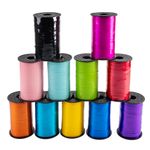 Лента полипропиленовая (0,5 см*250 м) Розовый, Лаковый, 1 шт.