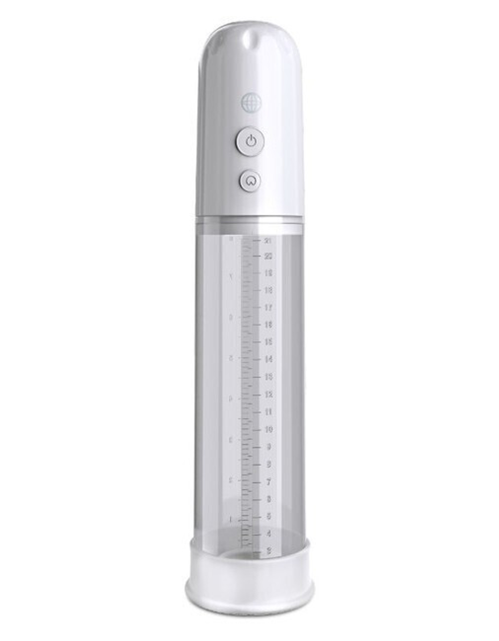 Автоматическая вакуумная помпа прозрачная Classix Auto-Vac Power Pump White (Цвет: белый)