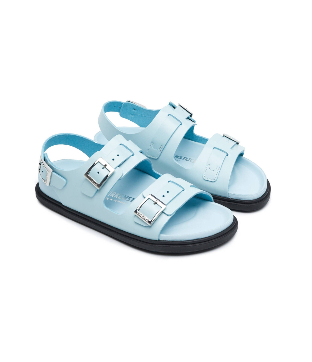 Кожаные босоножки cannes Birkenstock - голубой(1026444)