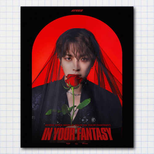 Постер #0428 / ATEEZ / Хонджун