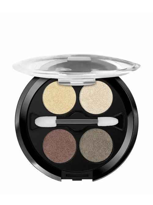 Belor Design "DELICATE" Тени для век 4-х цветные тон 52 перламутрово-золотые