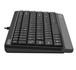 Клавиатура A4Tech Fstyler FKS11 проводная, USB, черный/серый