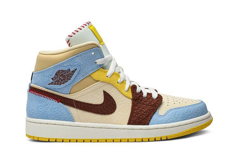 Кроссовки Jordan Air Jordan 1 Midfearless X Maison Chateau