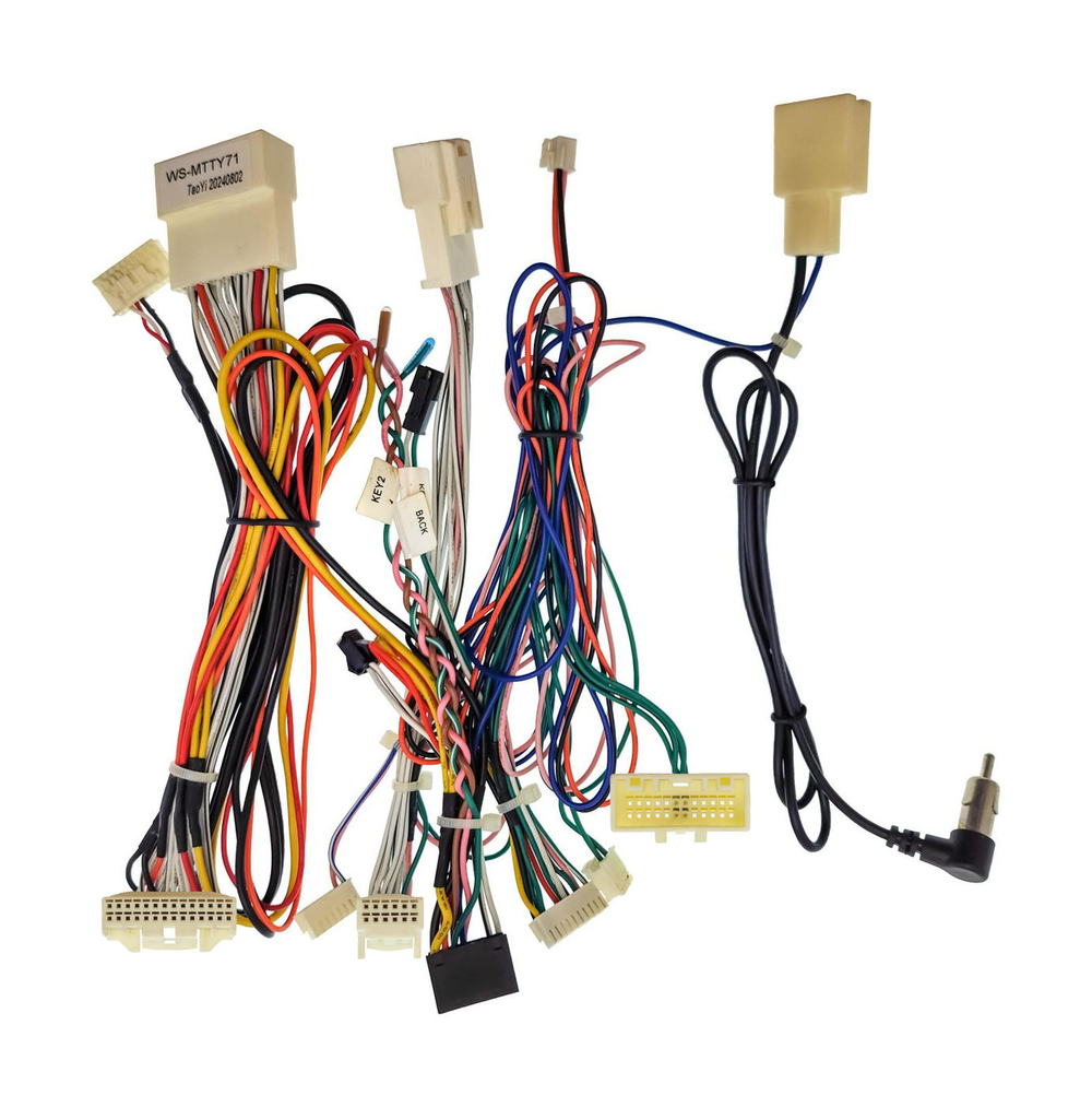 Комплект с разъёмами 12.3" Lexus RX 2009-2012 цветной (без меню, с 360) - Car-Smart LUX-RX09B2+LVDS