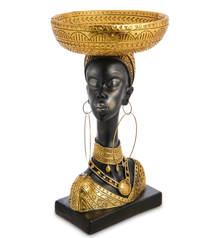 GAEM Art MN-172 Статуэтка-ваза «Африканка»