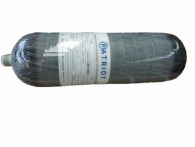 Баллон ВД 6,8 литра PATRICT вентиль с манометром, BH-CP68