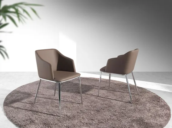 Стул F3201 /4022 коричневый