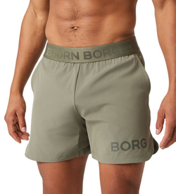 Мужские теннисные шорты Björn Borg - dusty olive