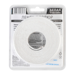 Лента бордюрная самоклеящаяся Аккурат 31мм*3,35м БЕЛАЯ