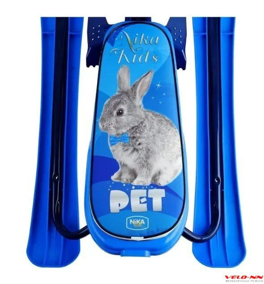 Снегокат Nika Kross Rabbit к/СИНИЙ 270мм СНК/КР2