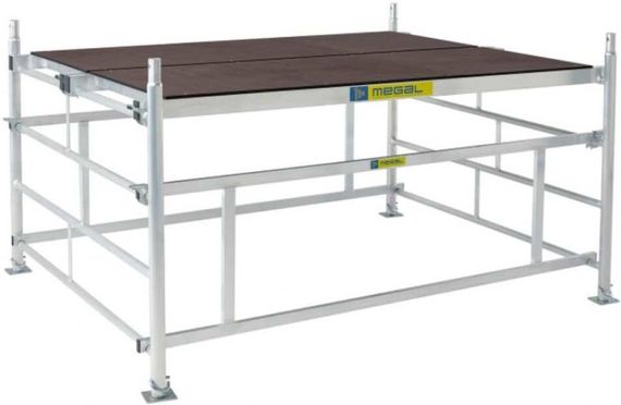 Подмости разборные алюминиевые MEGAL ПРА - 1400