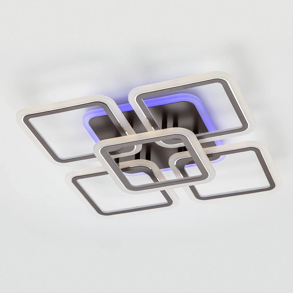 Citilux Марсель Смарт CL232A155E RGB Умная люстра Кофе