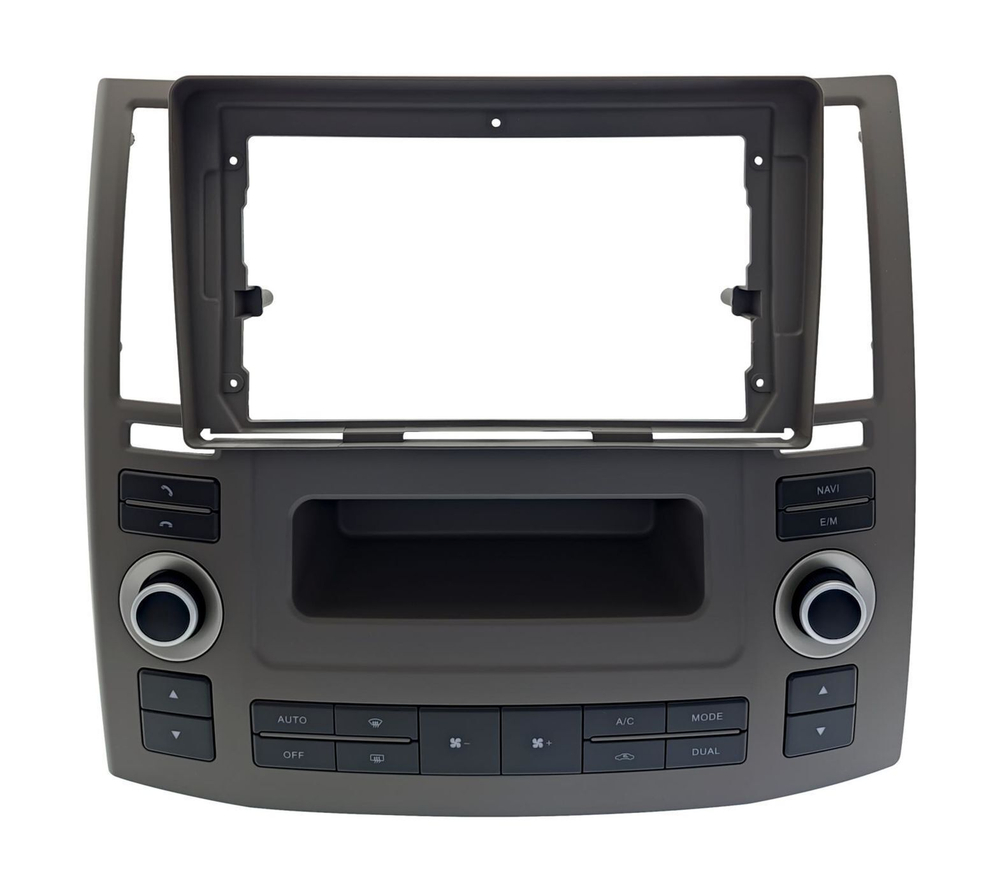 Переходная рамка магнитолы INFINITI FX 35, FX 45 2006-2009 9 дюймов (комплект с проводами)