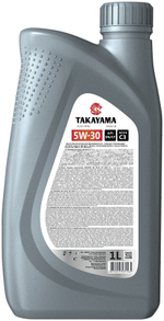Масло моторное синтетическое TAKAYAMA  5W30 ILSAC GF-5 API SN  пластиковая канистра 1л
