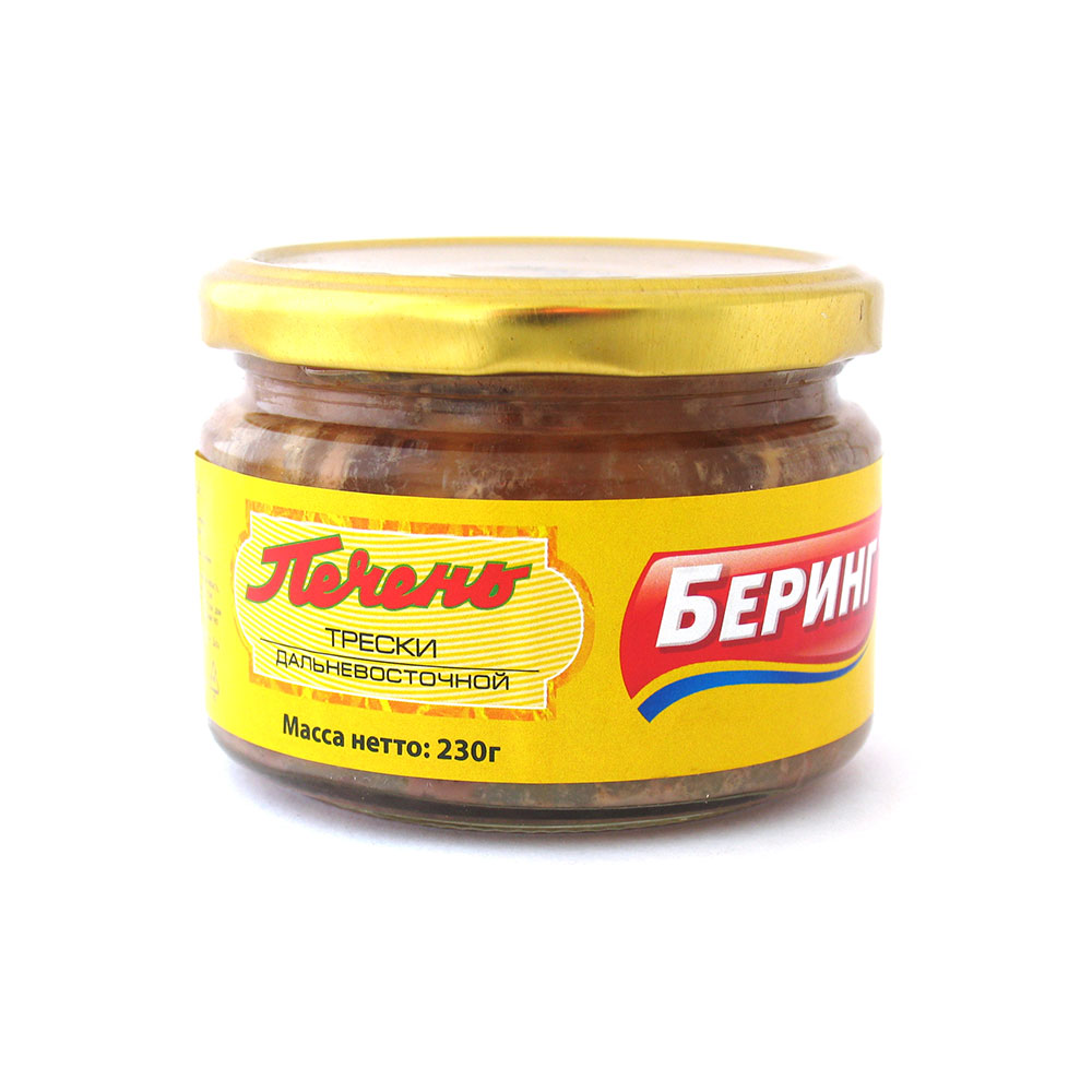 Печень Трески Беринг 230 гр
