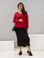 Лонгслив ЛНкл-080/ягодный